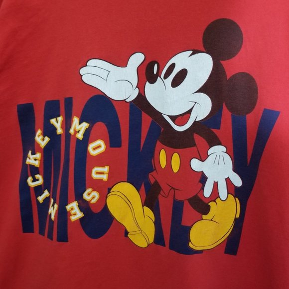 Disney Vtg Single Stich USA Made Mickey Mouse Tee - Picture 3 of 7